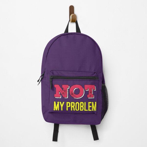 Item preview, Not My Problem (Retro Sarcasm) designed and sold by AstronautMerch.