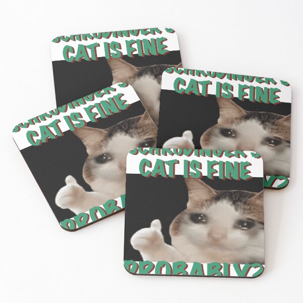 Item preview, shrodinger's cat  designed and sold by BeyondWonders.