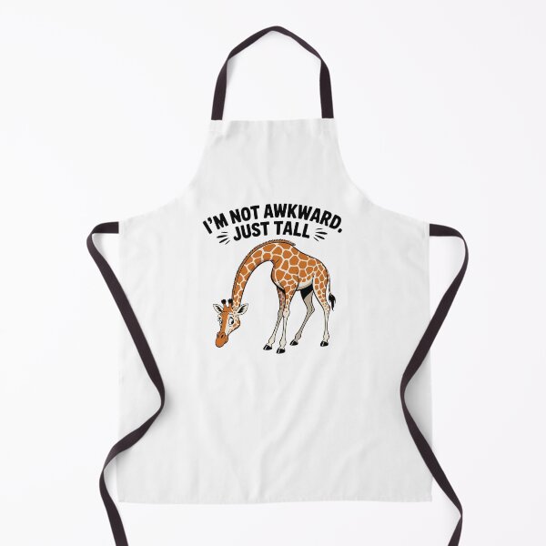 Item preview, I’m Not Awkward. Just Tall Funny Giraffe Shirt Tall People Humor designed and sold by Cool-cat-art.