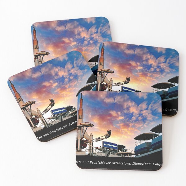 Item preview, Rocket Jets and PeopleMover Attractions, Disneyland, California designed and sold by AMacGPhilly.