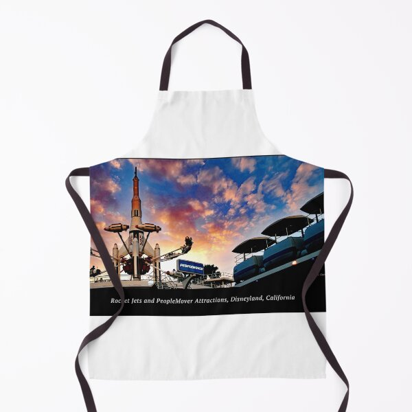 Item preview, Rocket Jets and PeopleMover Attractions, Disneyland, California designed and sold by AMacGPhilly.