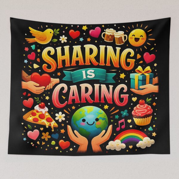 Item preview, Sharing is caring designed and sold by Talpha.