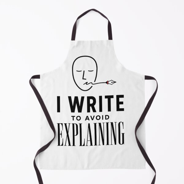 Item preview, I Write To Avoid Explaining – Funny Introvert Writer Gift designed and sold by Lyfeinsights.