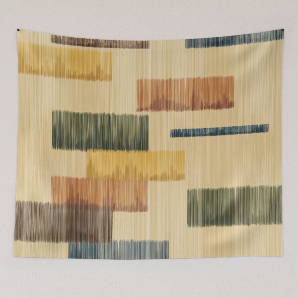 Item preview, Contemporary Geometric Threads Echo designed and sold by thedawndesign.