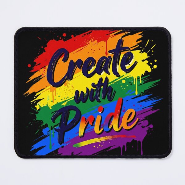 Item preview, Create With Pride Artist Gift – LGBTQ Designer Creative Rainbow Pride Month Idea designed and sold by Im-Ara.