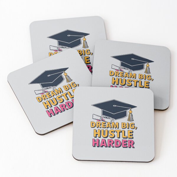 Item preview, Dream Big Hustle Harder Grad designed and sold by Zakrytos ★★★★★.