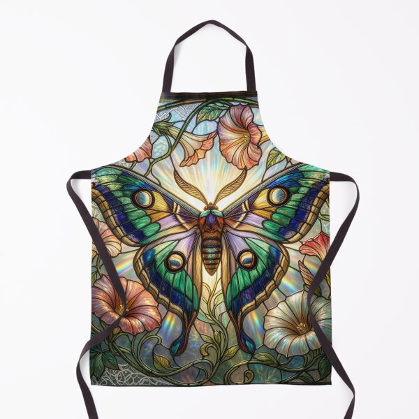 Item preview, Stained Glass Style Moth designed and sold by Tridentulus.