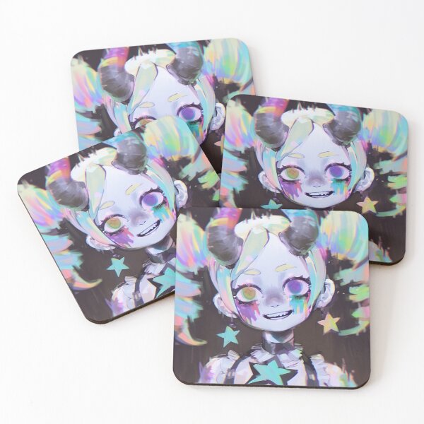 Item preview, Kawaii Pastel Demon Star Girl designed and sold by bubblegoth.