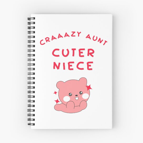 Item preview, Crazy Aunt Cuter Niece Funny Cute Bear Design – Family Humor Gift designed and sold by Lalala cute.