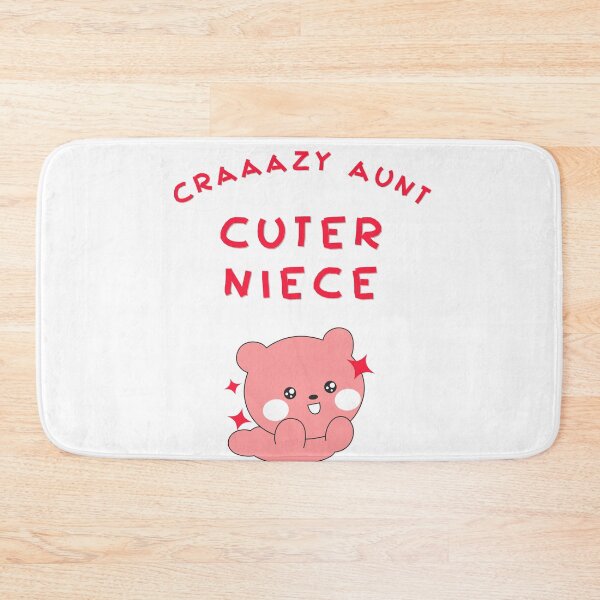 Item preview, Crazy Aunt Cuter Niece Funny Cute Bear Design – Family Humor Gift designed and sold by Lalala cute.