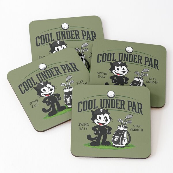 Item preview, Cool Under Par – Retro Golf Confidence Tee designed and sold by VoglR.