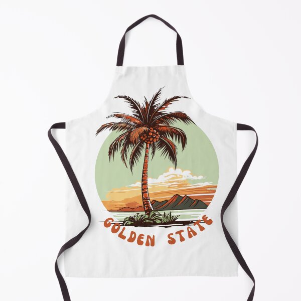 Item preview, Golden State Retro Palm - Vintage California Beach Sunset Art designed and sold by MagySale.