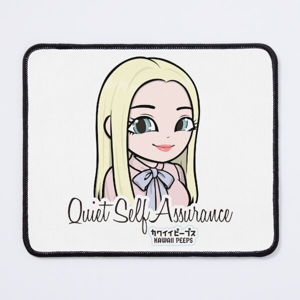 Item preview, Pastel Power Crew Quiet Self Assurance designed and sold by P-L-Sardines.