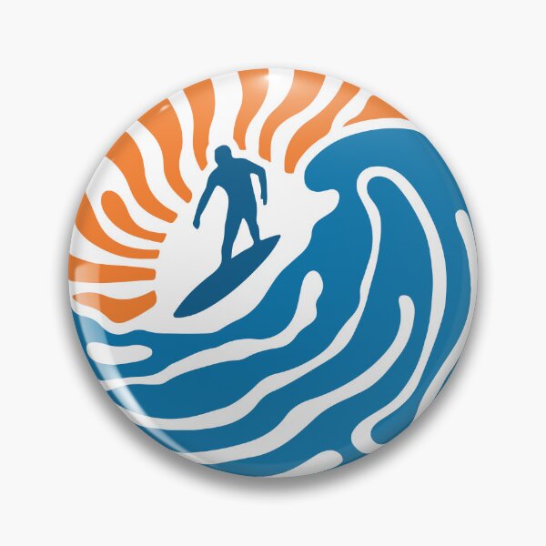 Item preview, Retro Surfing Wave Sunset Graphic – Minimal Surfer Ocean Art, Vintage Beach Vibes Aesthetic Design designed and sold by LoFi-OG.