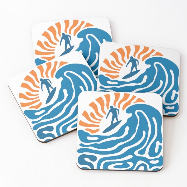Item preview, Retro Surfing Wave Sunset Graphic – Minimal Surfer Ocean Art, Vintage Beach Vibes Aesthetic Design designed and sold by LoFi-OG.