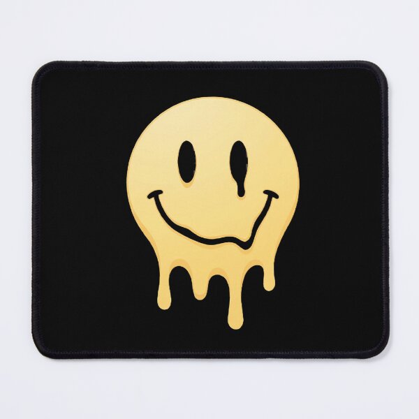 Item preview, Melting Happy Face Vaporwave Sticker designed and sold by LYZ7VANI.