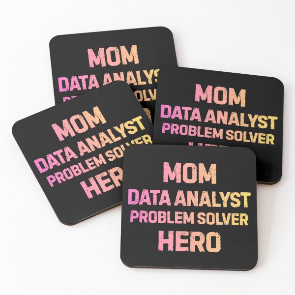 Item preview, Mom Data Analyst Problem Solver Hero Funny Tech Gift designed and sold by Yuli Club.