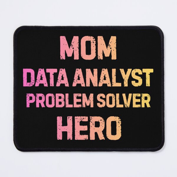 Item preview, Mom Data Analyst Problem Solver Hero Funny Tech Gift designed and sold by Yuli Club.