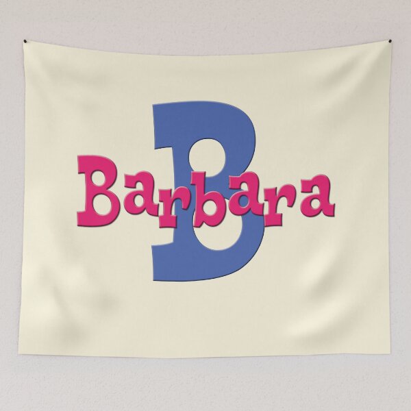 Item preview, B is for Barbara, Girl's/Woman's Name and Initial  designed and sold by CharlottePlaceArt.