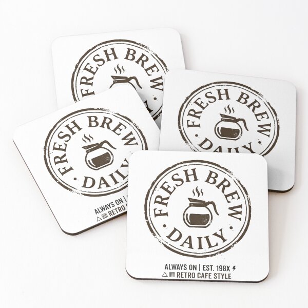 Item preview, Vintage Circular Coffee Stamp Design designed and sold by aashcreat.