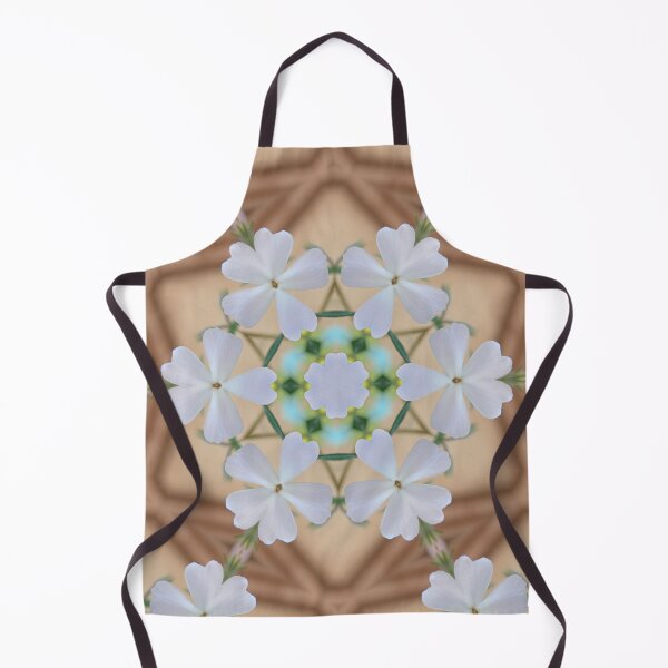 Item preview, White Phlox Floral Mandala – Balanced Botanical Design designed and sold by SilentBloomLab.