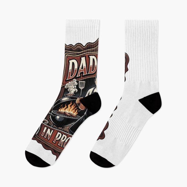 Item preview, Dad Bod In Progress Grill Master Funny Dad Tee designed and sold by YMLux.