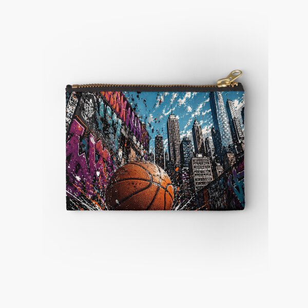 Item preview, Basketball Graffiti Urban Art City Skyline designed and sold by Iba.