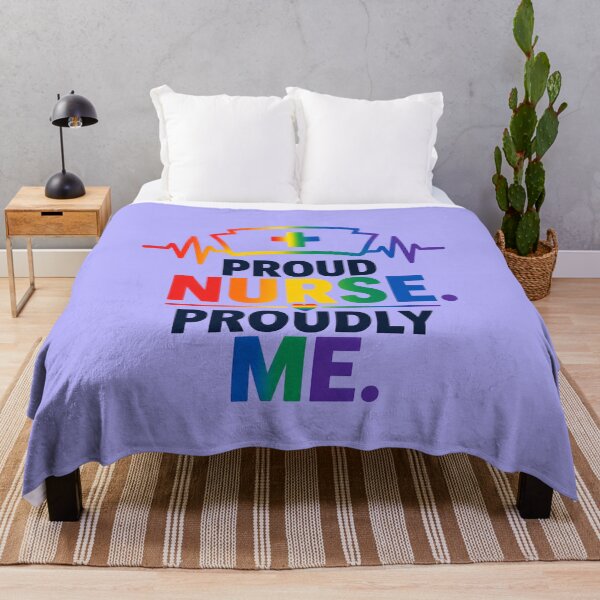 Item preview, Proud LGBTQ Nurse Life – Rainbow Healthcare Worker Pride Month Gift Idea designed and sold by Im-Ara.