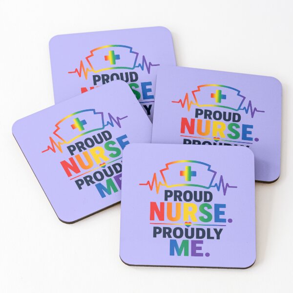 Item preview, Proud LGBTQ Nurse Life – Rainbow Healthcare Worker Pride Month Gift Idea designed and sold by Im-Ara.