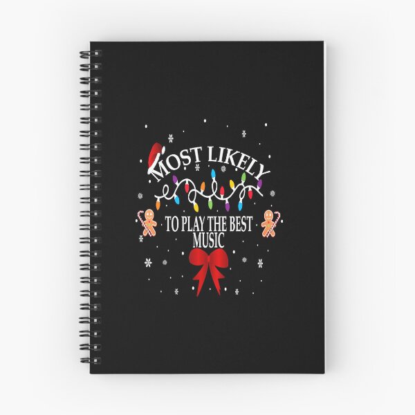 Item preview, Funny Christmas Most Likely To Play The Best Music Family designed and sold by wardpowerslamon.