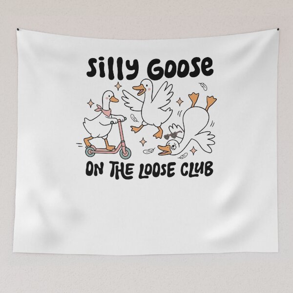 Item preview, Silly Goose On The Loose Club designed and sold by krystalRomanart.