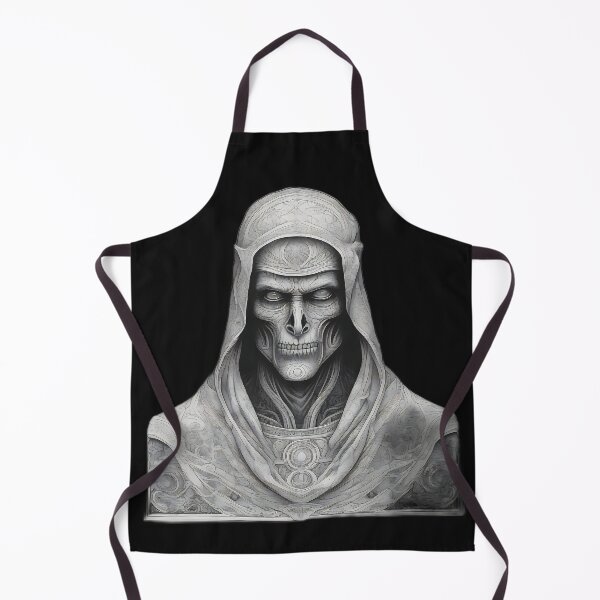 Item preview, Ancient Lich Priest in Gothic Etching Style designed and sold by DarkOriginArts.
