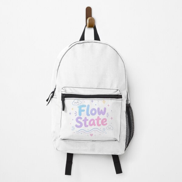 Item preview, Flow State Cute Pastel Aesthetic Design | Minimal Calm Mind Typography | Kawaii Soft Motivation Quote designed and sold by Sanika arts .