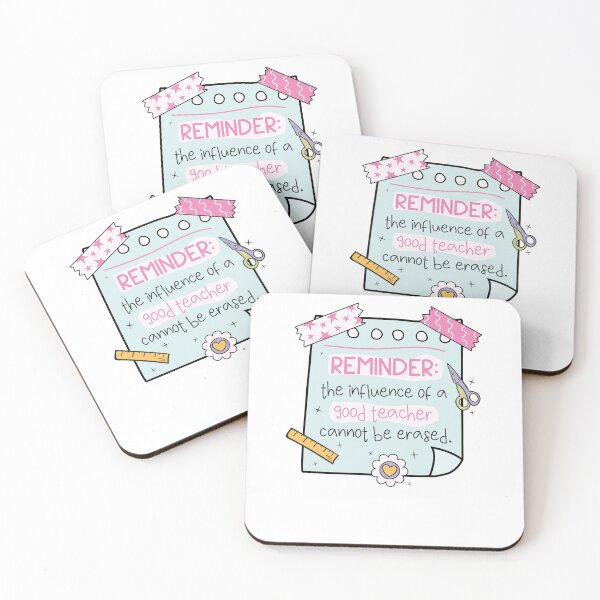 Item preview, Reminder The Influence Of A Good Teacher Cannot Be Erased designed and sold by krystalRomanart.