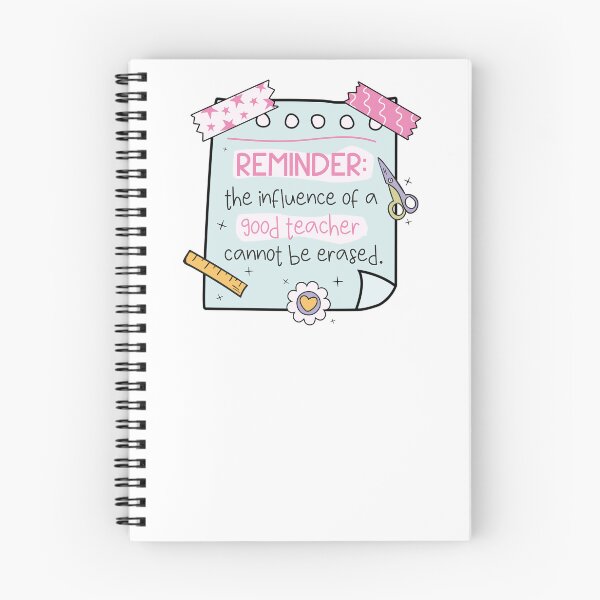 Item preview, Reminder The Influence Of A Good Teacher Cannot Be Erased designed and sold by krystalRomanart.