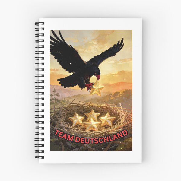 Item preview, TEAM GERMANY with eagle's nest and 4 stars designed and sold by livingyourway.
