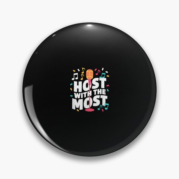 Item preview, Host with The Most Karaoke Night Mic designed and sold by wardpowerslamon.