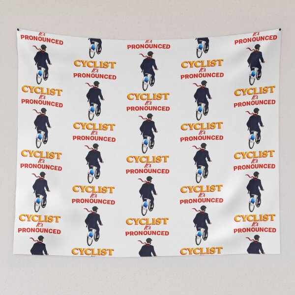 Item preview, It'S Pronounced Cyclist designed and sold by TheReclaimedd.
