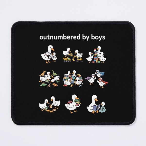 Item preview, Outnumbered By Boys Mom Life Mother Sons Parenting designed and sold by FormalDehyena.