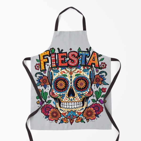 Item preview, Fiesta Mode On Sugar Skull designed and sold by Zakrytos ★★★★★.