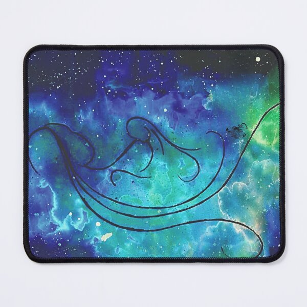 Item preview, Galaxy Mother and Child Watercolour Art | Original Painting by Monica Balbo designed and sold by monicabalbowatercolour.