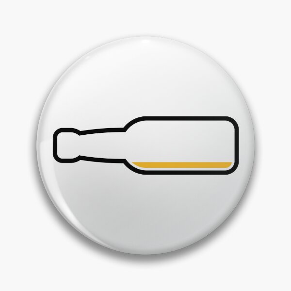 Item preview, Beer Bottle Empty (Ale / Lager / Alcohol / Icon / POS 2C) designed and sold by MrFaulbaum.