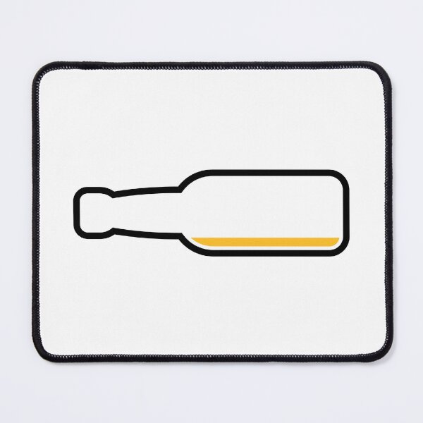 Item preview, Beer Bottle Empty (Ale / Lager / Alcohol / Icon / POS 2C) designed and sold by MrFaulbaum.