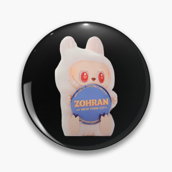 Item preview, Labubu For Zohran For New York City designed and sold by TheReclaimedd.