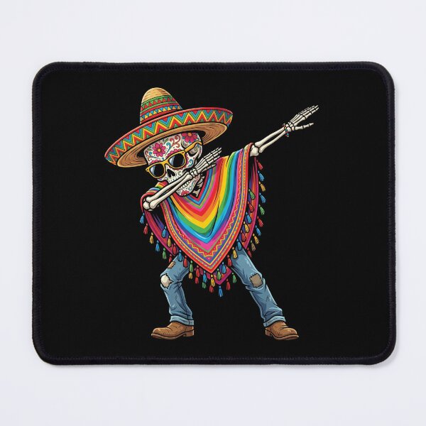 Item preview, Día De Los Muertos Dabbing Skeleton Mexican Fiesta Celebration designed and sold by FormalDehyena.