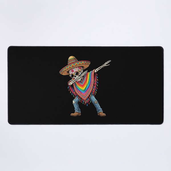 Item preview, Día De Los Muertos Dabbing Skeleton Mexican Fiesta Celebration designed and sold by FormalDehyena.