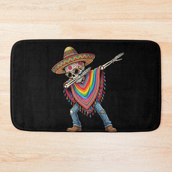 Item preview, Día De Los Muertos Dabbing Skeleton Mexican Fiesta Celebration designed and sold by FormalDehyena.