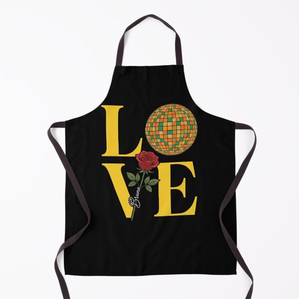 Item preview, LOVE Bruno Personalized Name Disco Ball Rose Gift designed and sold by FormalDehyena.