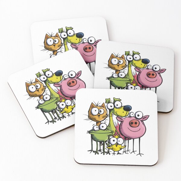 Item preview, Funny Animal Squad designed and sold by Retro Whimsy.