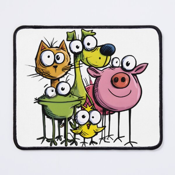 Item preview, Funny Animal Squad designed and sold by Retro Whimsy.